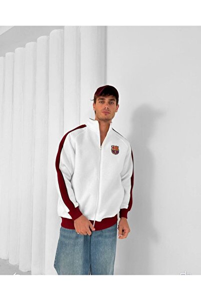 KUN SPORTSWEAR ΡΕΤΡΟ ΝΟΣΤΑΛΓΙΑ ΠΡΕΜΙΟΥΜΕΝΟ ΒΙΝΤΑΖ ΜΠΟΥΦΑΝ OVERSIZE ΟΜΟΙΟΜΟΡΦΟ ΣΤΟΥΡΟΥΣ