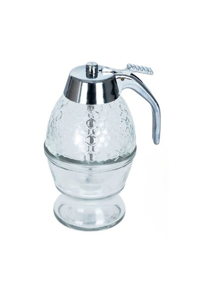Orion Miodzik Honey Dispenser, Glass, Transparent