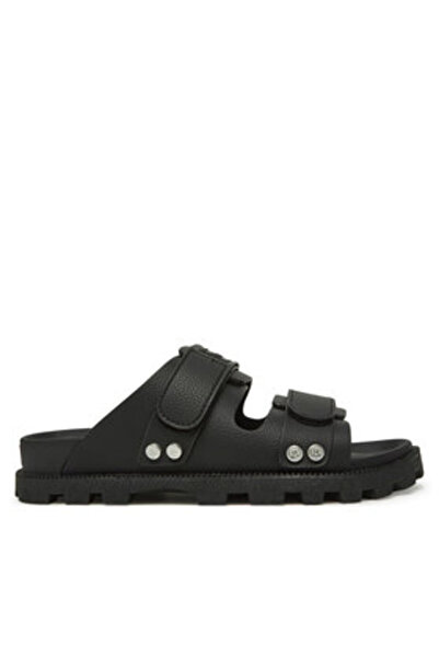 Hunter Γυναικείες σαγιονάρες μαύρες HUNTER-HFRU0004251 ΜΑΥΡΕΣ