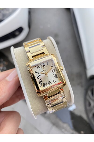 Ferrucci ROMEN RAKAMLI KÖŞELİ KOL SAATİ