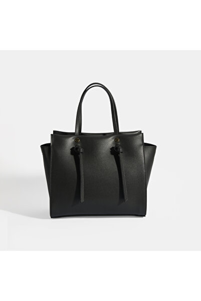 Desa Γυναικεία μαύρη τσάντα ώμου