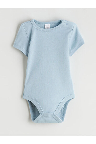 LC Waikiki Create Your Style from Uzg Store |   Short Sleeve Baby Boy Snap-On Bodysuit 2-Piece