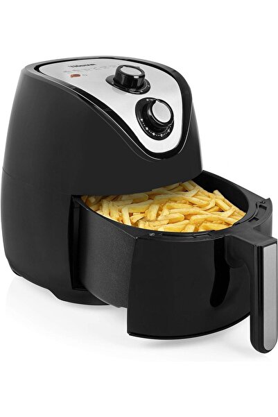 Empressco Çok Fonksiyonlu 1500W Airfryer, 4,5 Lt, Siyah, Hızlı ve Pratik Pişi...