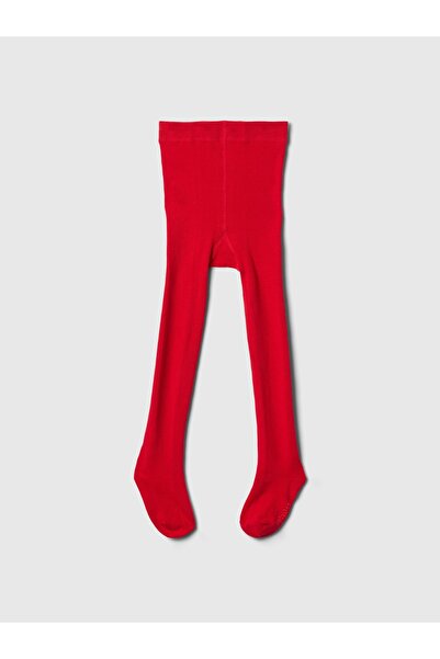 GAP Bebek Kırmızı Kalp Desenli Külotlu Çorap