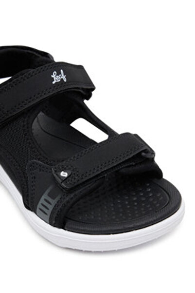 Leaf Σανδάλια για αγόρια μαύρα LEAF-LKAGG201R ΜΑΥΡΑ