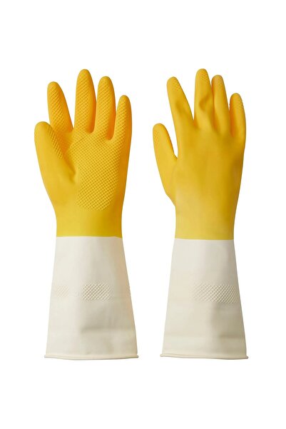 TEZPAZAR قفازات غسيل الأطباق من رينيج (مقاس S) قفازات تنظيف لغسل الأطباق قفاز...