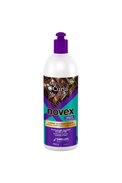 NOVEX Leave-In Conditioner for Curly/Wavy Hair 500g