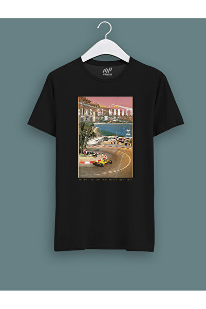 FNBX تي شيرت كينغ أوف موناكو آيرتون سينا