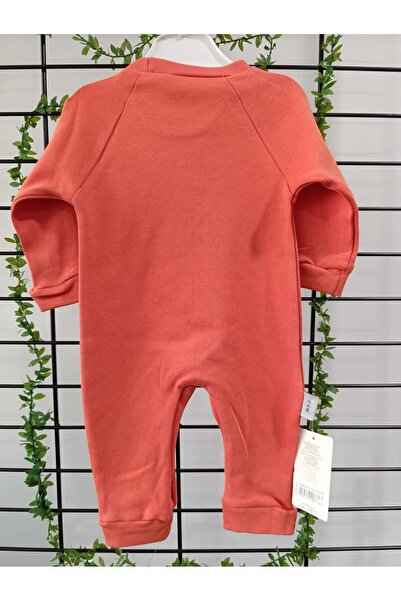 Ersel Baby Cotton Teddy Bear Printed Romper - Long Sleeves and Comfortable