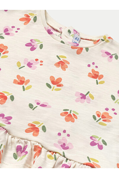 MAYORAL Σετ 2 μπλουζάκια για κορίτσια 1047 Μπεζ