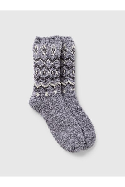 GAP Kadın Gri Cozy Çorap