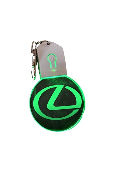 T&M Personalizare Breloc acrilic cu LED - Lexus, rotund, multicolor (baterie ...