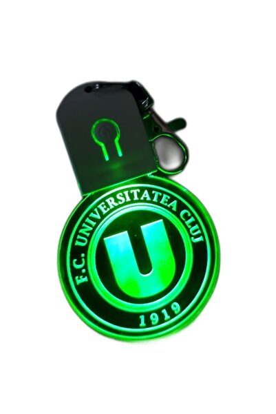T&M Personalizare Breloc LED Acrilic Universitatea Cluj FC