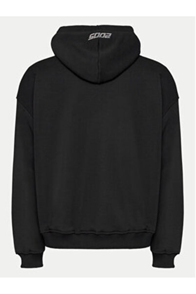 2005 Unisex τσάντα σώματος με κουκούλα μαύρη