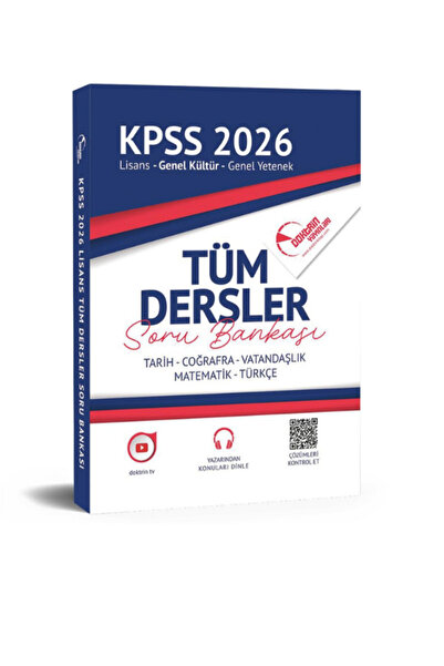 Doktrin Yayınları 2026 KPSS Yedi İklim 8 Deneme ve KPSS Tüm Dersler Soru Bankası (2 Kitap) +1 KPSS Deneme Hediyeli
