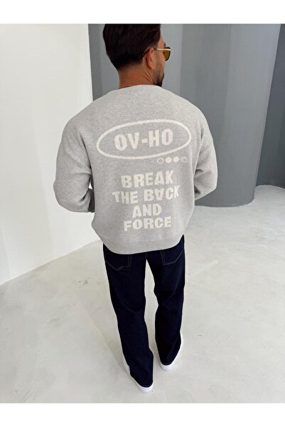 Baycombine35 Snoze Oversize Printed Sweater