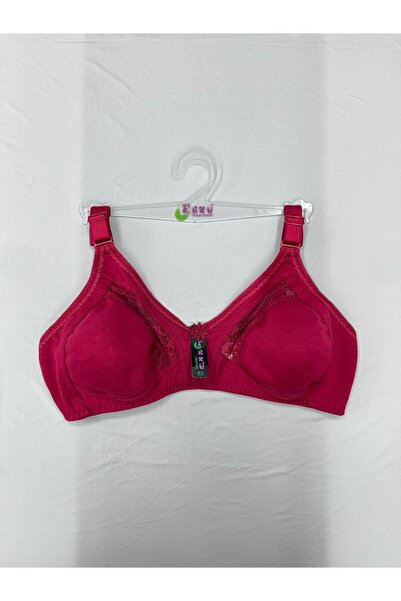 Ebru حمالة صدر مصنوعة من القطن الممشط مع دانتيل متوسط ​​الحجم