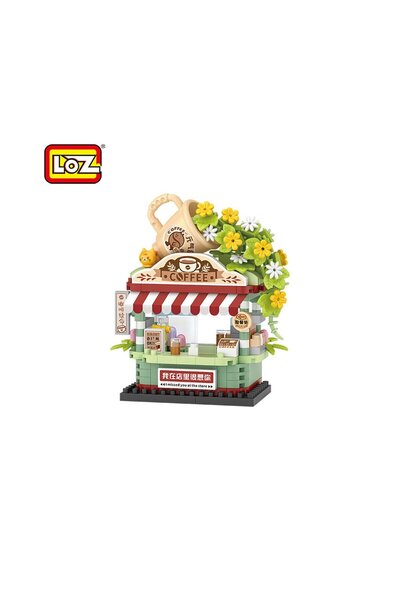 BYCEGU Lz-8852 Loz Coffee Shop 290 Pieces Block Toy