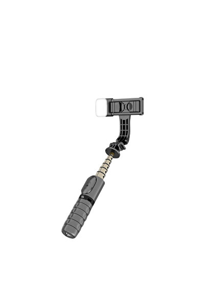 Boğazören Premium Tek Işıklı Selfie Tripod(Pro Vlogger Set)Tripod + Selfie Çu...