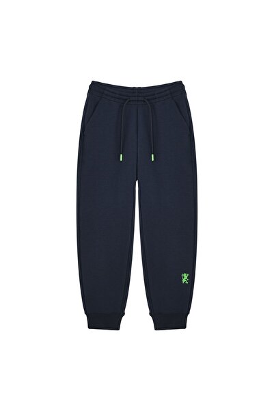 Giordano بنطلون رياضي محبوك ناعم متشابك بتصميم مدبب عادي للصغار