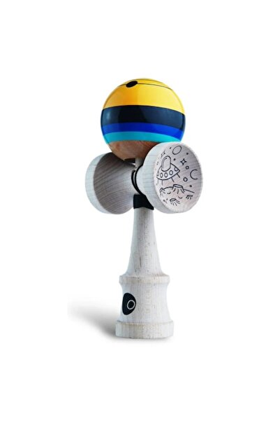 Okendama Kendama SPACE 2 Ultra Super Sticky Rulment Metalic