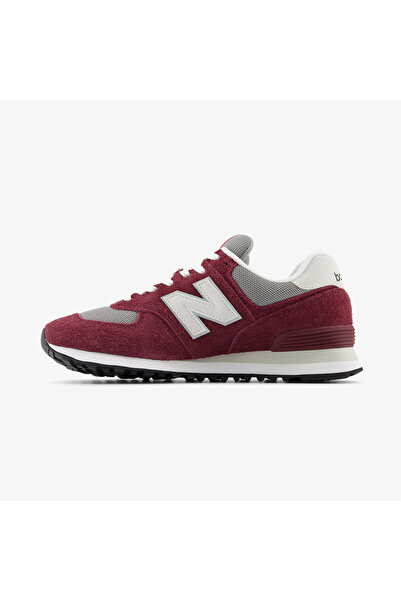 New Balance U574Bgh 574 Unisex Claret Red Sneakers