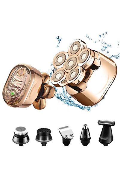 NEO Aparat de ras electric 6D, Neo™ 6 Blade Samurai®, sistem 6 in 1, Gold