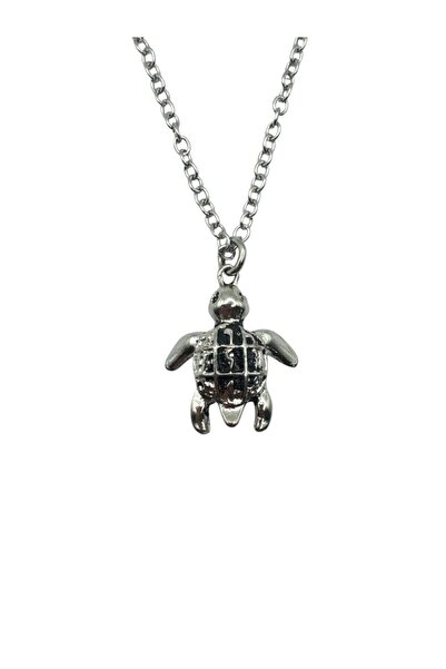 Herşey Nota Unisex Turtle Figured Necklace – Wisdom of Nature, Patience and Original Design