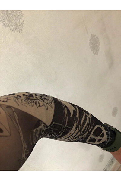 alsepeteavm Giyilebilir Çorap Dövme Barış Dövmesi Çift Kol