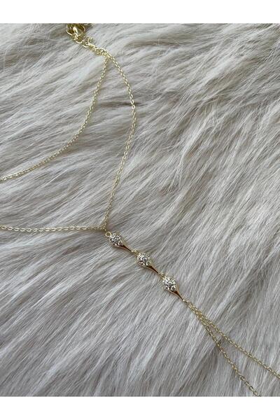 steell Taşlı Şahmeran Çelik Bileklik (14k renk)