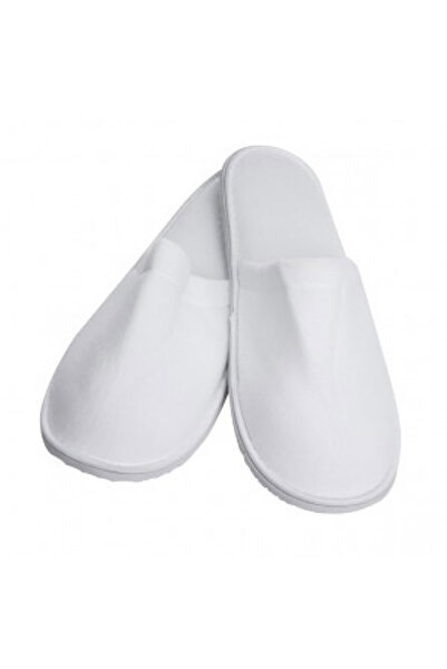 OEM Papuci de hotel, din pânză terry, închiși în față