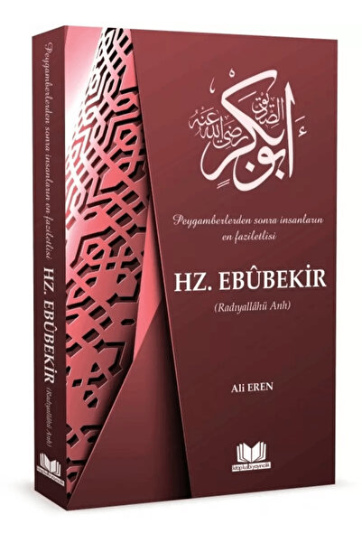 Kitap Kalbi Yayıncılık Hazreti Ebubekir Ali Eren