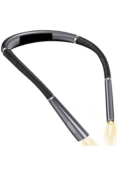 Bella Lampă LED portabilă pentru citit în pat sau în călătorii, poziționare a gâtului, încărcare USB tip C, ergonomică