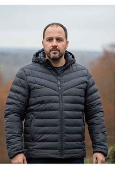 embody Men's Fas jacket men's large size, with detachable hood, zip pockets b...