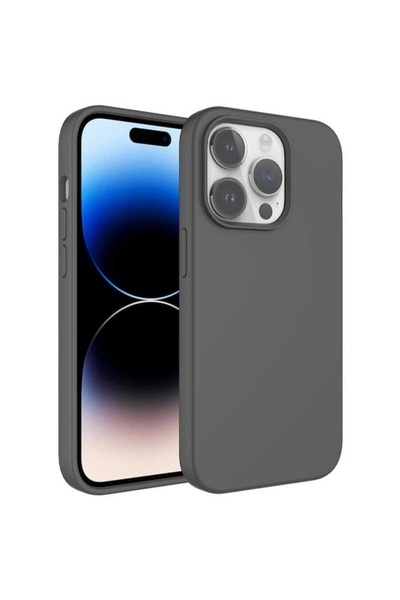 Megafox Teknoloji حافظة متوافقة مع هاتف Apple iPhone 14 Pro، غطاء كمثرى صلب قابل للمسح بتقنية السائل