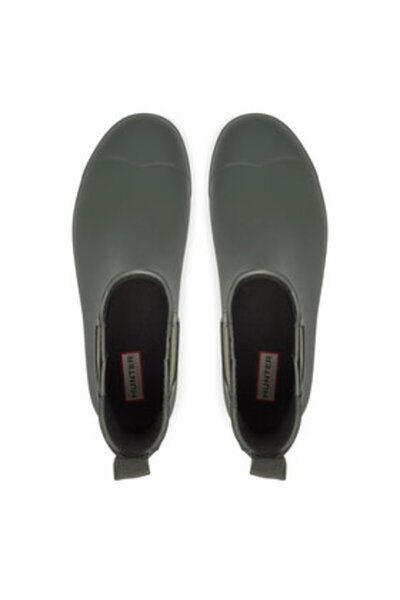 Hunter Ανδρικές Μπότες Wellington πράσινες HUNTER-MFS9116RMA ΣΚΟΥΡΟ ΛΑΔΙ
