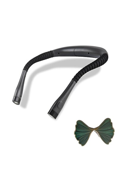 OEM Reading Lamp with Neck Positioning, Multifunctional, 3 LED Light Modes and 3 Intensity Levels, Black