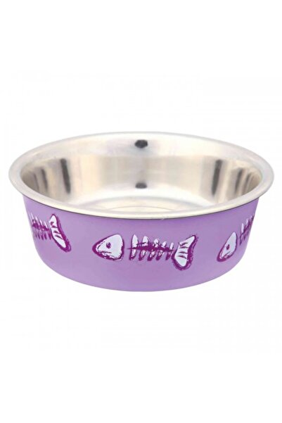 Trixie Stainless Steel Bowl with Plastic Coating 0.25 l