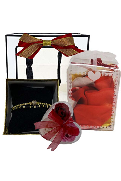 velve Πακέτο Reddishold για γυναίκες, σετ από τρία σαπουνένια τριαντάφυλλα, β...