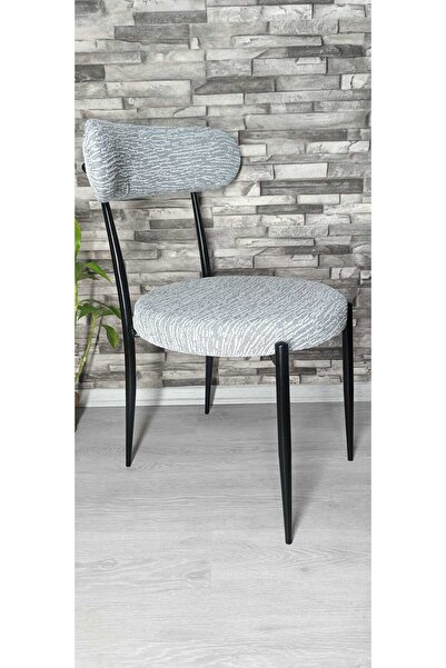 UzHome Teddy sandalye kılıfı JAKAR kumaş KREM Rengi