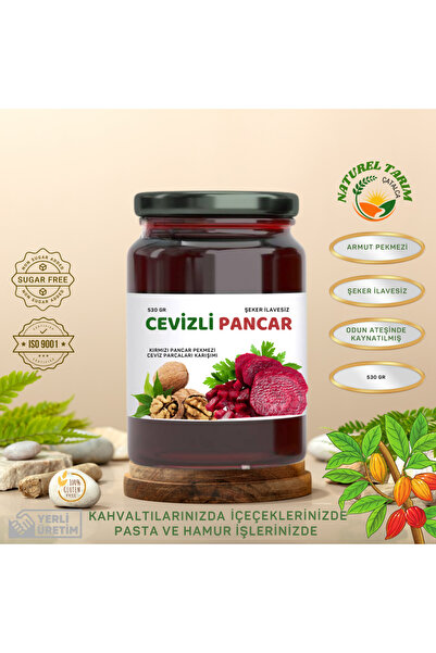 NATUREL CEVİZLİ KIRMIZI PANCAR PEKMEZİ