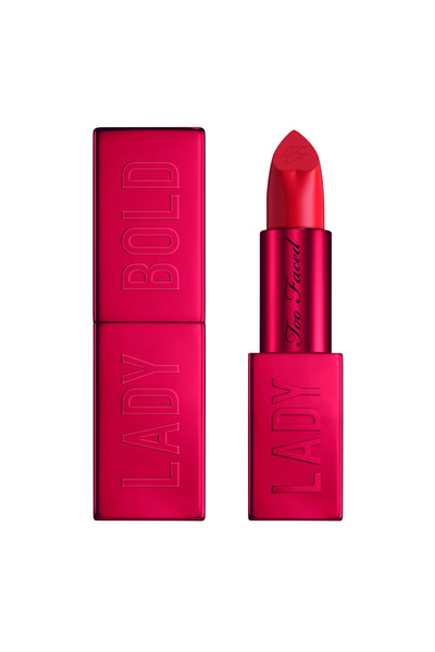 Too Faced أحمر شفاه كريمي من ليدي بولد، لون غامق، من إلزبيوتي