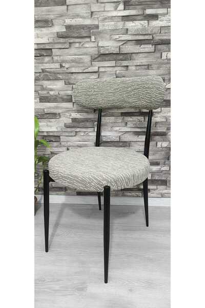 UzHome Teddy sandalye kılıf JAKAR kumaş VİZİON Rengi