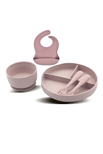 Denn Store Set hranire din silicon 5 piese, din silicon BPA free, 6+ luni, fa...