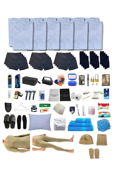 Mrc tactical 24-Piece Sailor Winter All-Inclusive Uniform Set - Soldier Undershirt - Military Underwear Pack