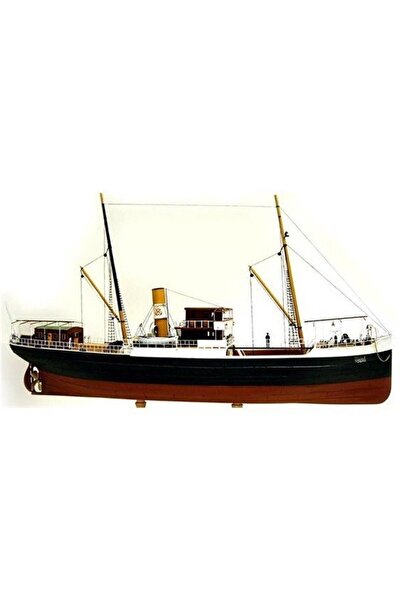 Genel Markalar 1/87 123 Bandırma Vapuru, 62 cm. Ahşap Model Kiti