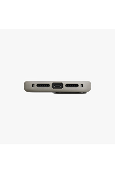 UNIQ Better By Design İphone 17 Pro Max Kılıf Heldro Vegan Deri Kapak Kamera Standlı Kapak FlexGrip™ Kolay Tutma Bandı