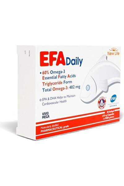 New Life Efa Daily 60 Kapsül