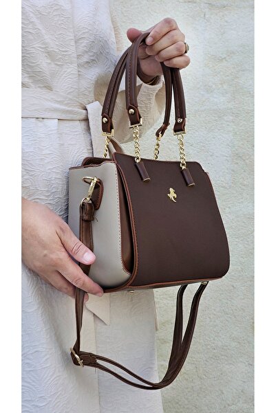 çantamgelsin ΓΝΗΣΙΑ ΓΥΝΑΙΚΕΙΑ ΤΣΑΝΤΑ ΧΕΡΙΟΥ ΚΑΙ ΩΜΟΥ ΜΕ 4 ΔΙΑΜΕΡΙΣΜΑΤΑ MIAIAMI POLO