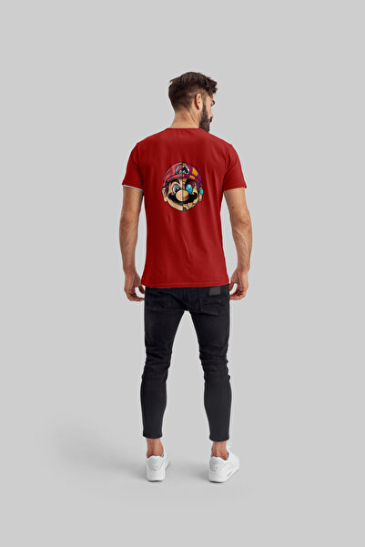 Malfini Classic men's t-shirt, graphic design, Super Mario print